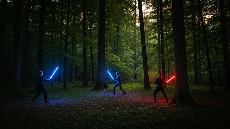Cours de sabre laser pour adultes