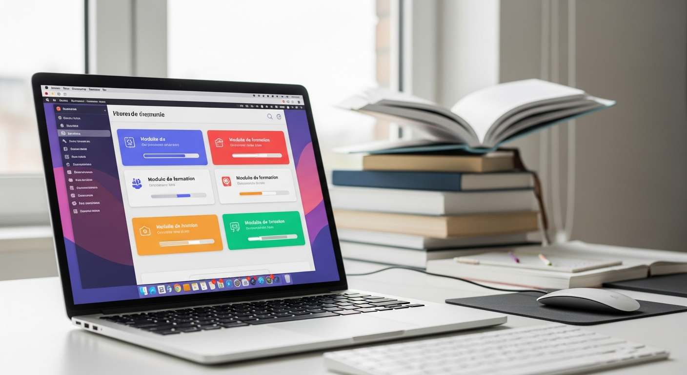 Groupe d'apprenants suivant formation stratégies jeux concours