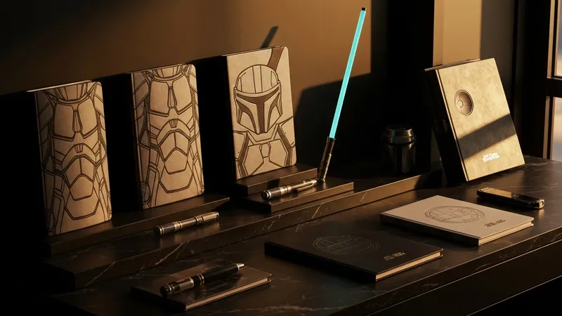 Papeterie Star Wars originale